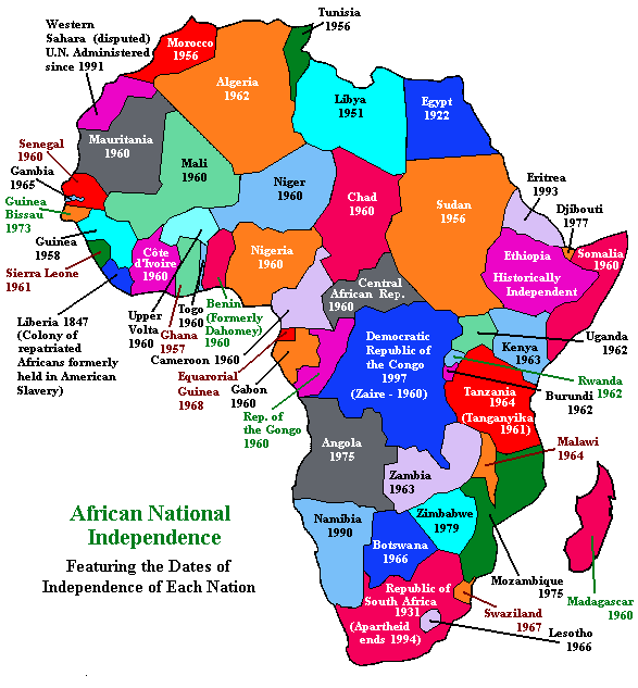Decolonization in Africa  ceppes